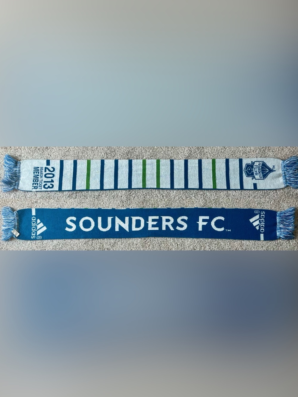 Seattle Sounders FC 2013 Season Ticket Member Soccer Scarf